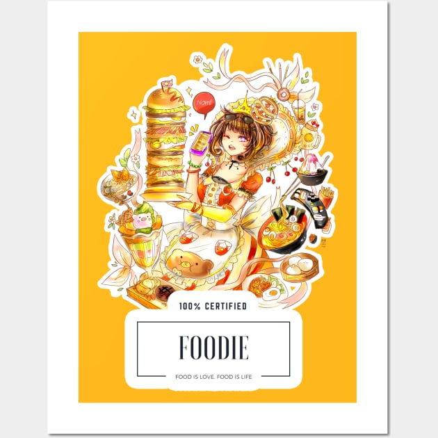 Princess Hobby #03 - FOODIE Wall Art by candypiggy